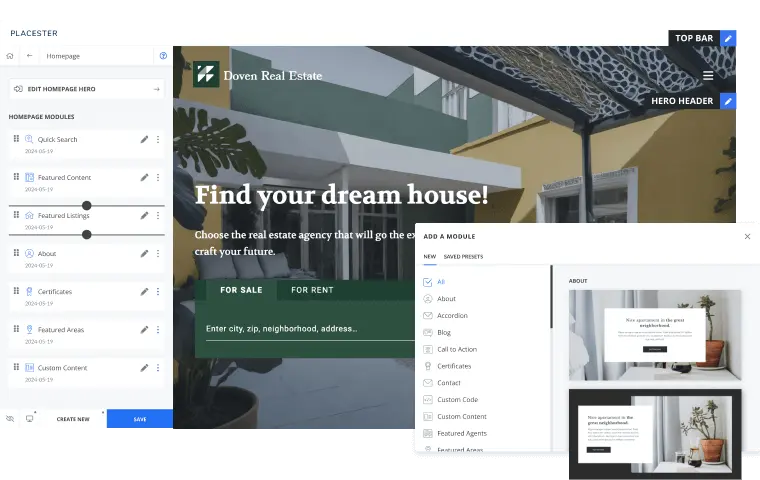 Codeless website