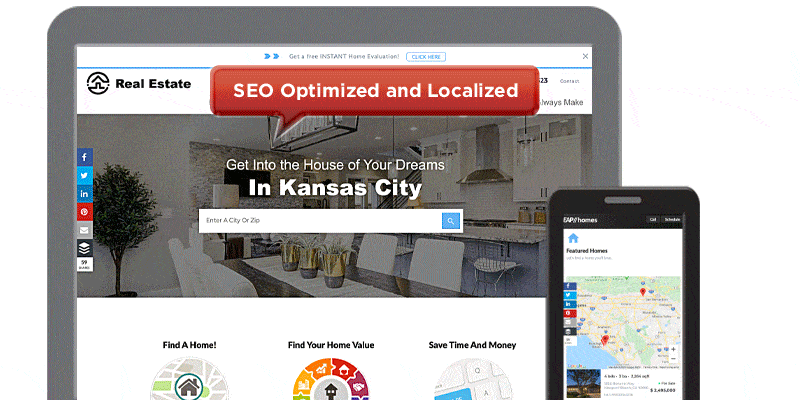 Website building features
